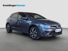 VW Polo R-Line TSI DSG in dunkelgrau - metallic
