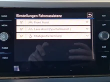 VW Polo R-Line TSI DSG in dunkelgrau - metallic