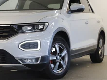 VW T-Roc Sport TDI in White Silver Metallic