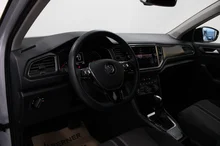 VW T-Roc Design TSI ACT DSG in White Silver Metallic Dach Schwarz