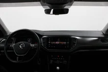 VW T-Roc Design TSI ACT DSG in White Silver Metallic Dach Schwarz