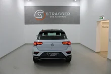 VW T-Roc Design TSI ACT DSG in White Silver Metallic Dach Schwarz