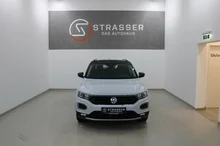 VW T-Roc Design TSI ACT DSG in White Silver Metallic Dach Schwarz