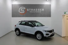 VW T-Roc Design TSI ACT DSG in White Silver Metallic Dach Schwarz