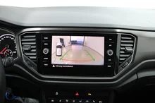VW T-Roc Design TSI ACT DSG in White Silver Metallic Dach Schwarz