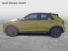 Audi A1 allstreet 25 TFSI intense in Pythongelb Metallic