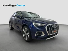 Audi Q3 35 TDI advanced exterieur in dunkelblau - metallic