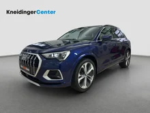Audi Q3 35 TDI advanced exterieur in dunkelblau - metallic