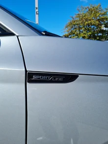 Škoda Octavia Combi Sportline TSI mHEV DSG in Smokey Diamond-Silber Metallic