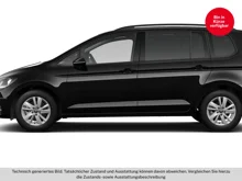 VW Touran Life TDI DSG in Deep Black Perleffekt