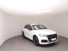 Audi Q5 55 TFSI e quattro Sport in GLETSCHERWEISS METALLIC