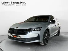 Škoda Octavia Combi Sportline TDI DSG in Brillant-Silber Metallic