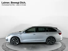 Škoda Octavia Combi Sportline TDI DSG in Brillant-Silber Metallic