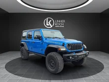 Jeep Wrangler / Wrangler Unlimited Plug-In Hybrid Rubicon 4xe in mittelblau - metallic-perleffekt