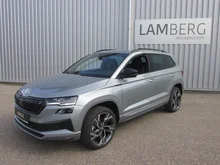Škoda Karoq Sportline TSI DSG ACT in Smokey Diamond-Silber Metallic