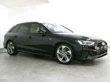 Audi A4 Avant 40 TDI S line in 0E Mythosschwarz Metallic