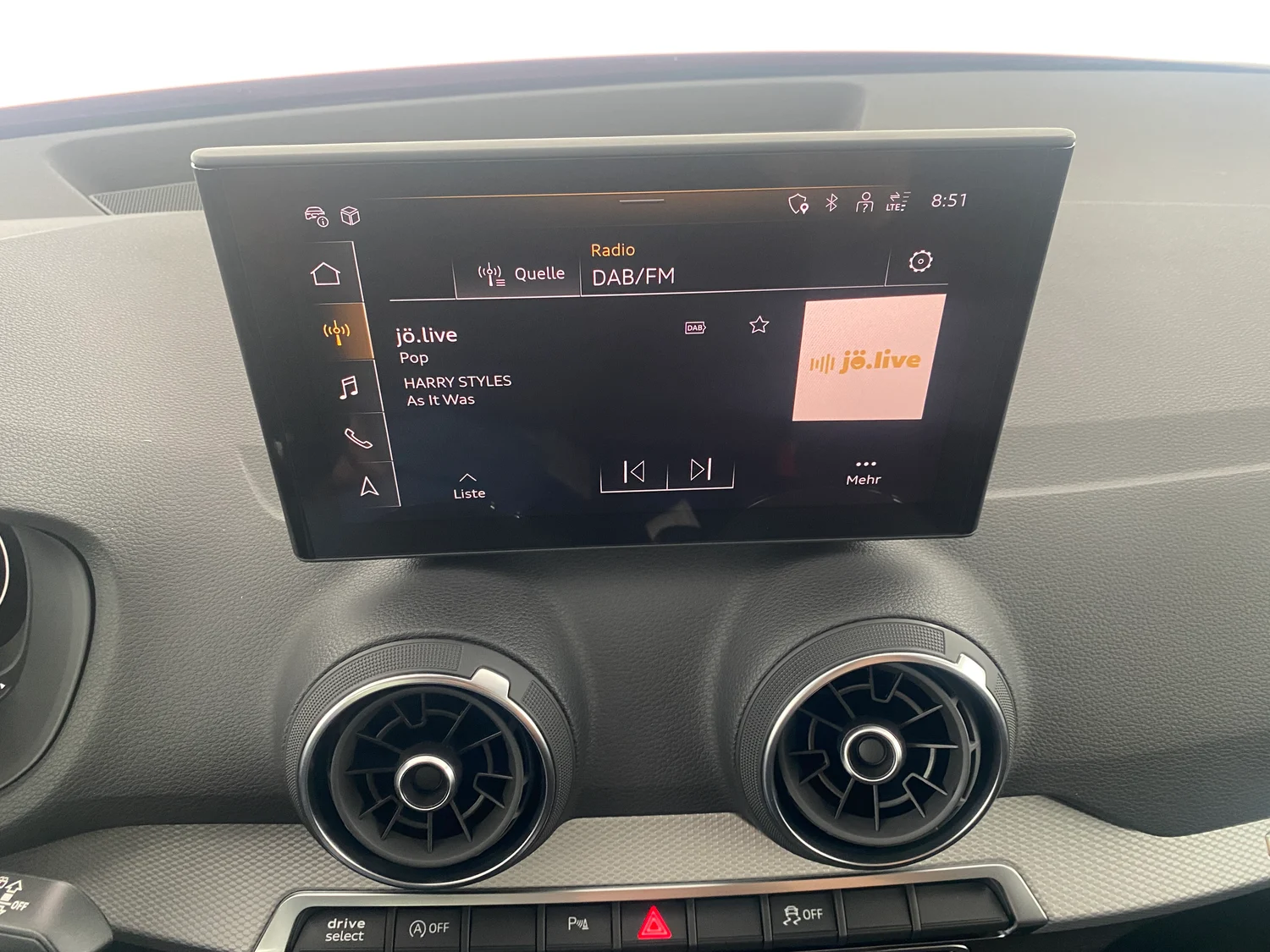 Bild eines Audi Q2 30 TFSI admired