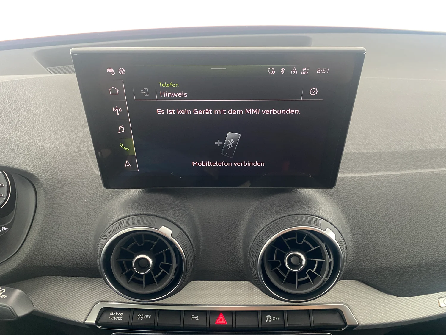 Bild eines Audi Q2 30 TFSI admired