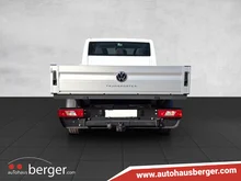 VW Transporter Doka-Pritsche TDI in Clear White