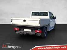 VW Transporter Doka-Pritsche TDI in Clear White