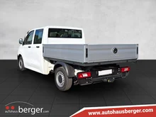 VW Transporter Doka-Pritsche TDI in Clear White