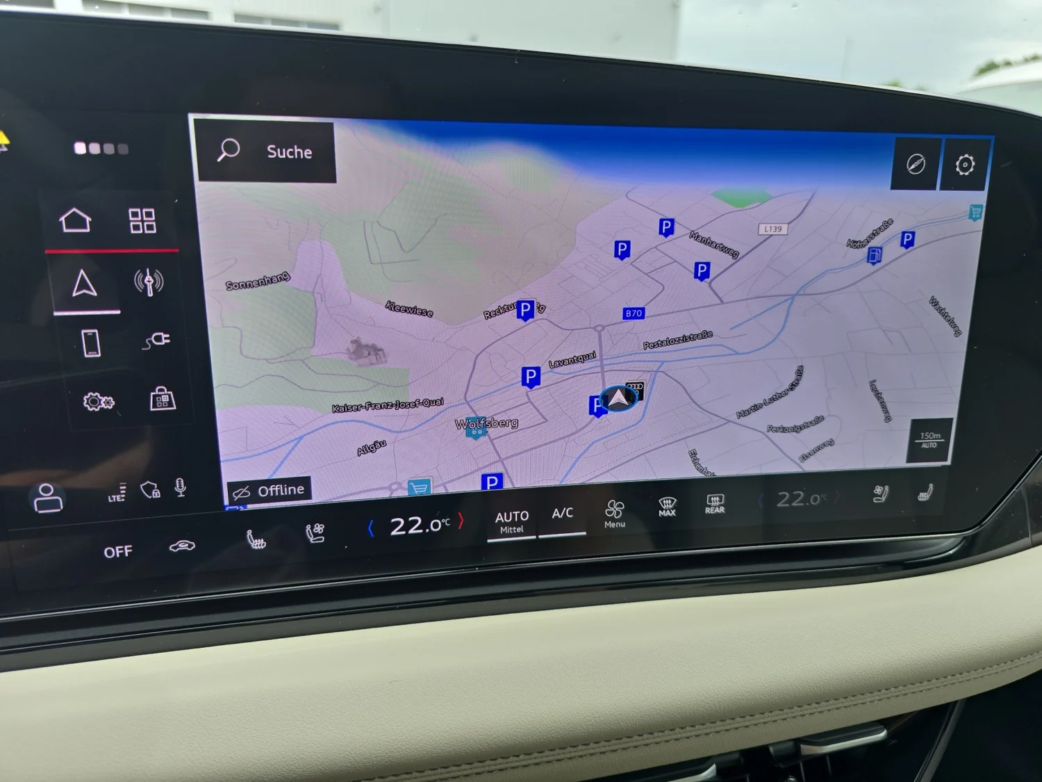 Bild eines Audi A6 Sportback e-tron