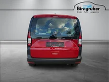 VW Caddy TDI in Kirschrot