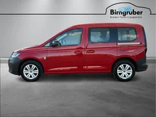 VW Caddy TDI in Kirschrot