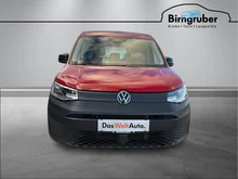 VW Caddy TDI in Kirschrot