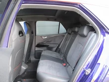 VW ID.3 GTX Perf. FIRE+ICE 240 kW in Ultra Violett Metallic Schwarz