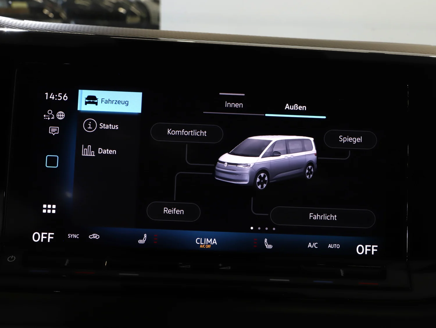 Bild eines VW Multivan Business ÜH TDI
