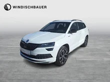 Škoda Karoq 4x4 SPORTLINE TDI DSG in Moon-Weiß Metallic