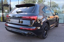 Audi Q7 50 TDI quattro S line in schwarz - metallic-perleffektno