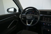 Audi Q3 35 TDI quattro S line exterieur in Daytonagrau perleff.
