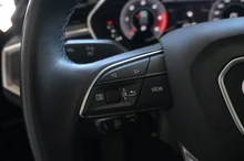 Audi Q3 35 TDI quattro S line exterieur in Daytonagrau perleff.
