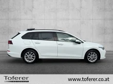 VW Golf Variant Business TDI DSG in Pure White