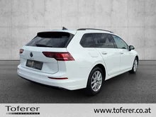 VW Golf Variant Business TDI DSG in Pure White