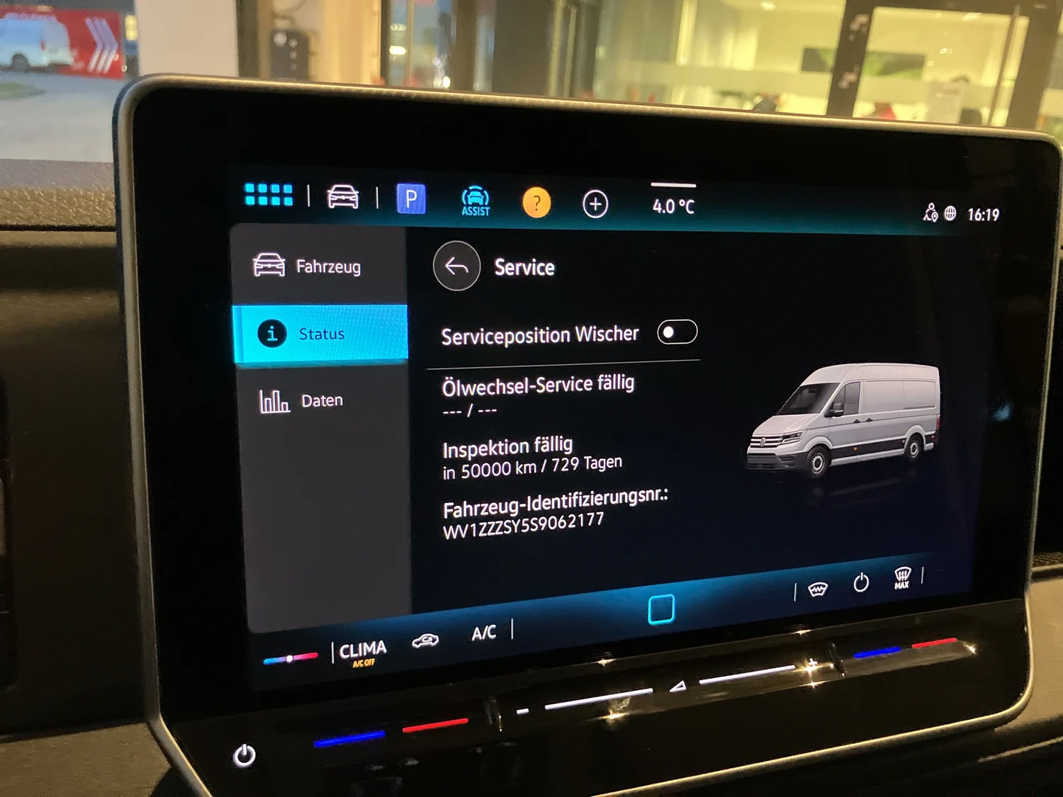 Bild eines VW Crafter 35 Kastenwagen L3H3 TDI