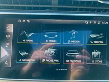 Audi Q8 e-hybrid quattro 290 kW in Mythosschwarz Metallic