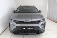 Škoda Elroq Sportline 85 in Graphit-Grau Metallic