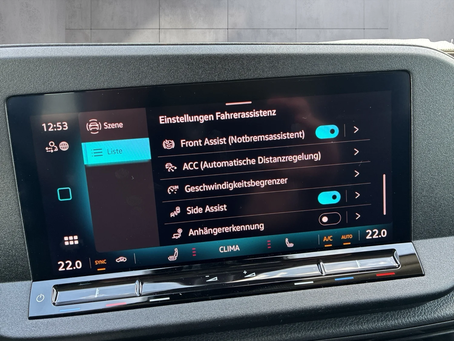 Bild eines VW Caddy Family TDI
