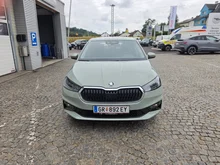 Škoda Fabia Essence in Timiano-Grün