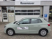 Škoda Fabia Essence in Timiano-Grün