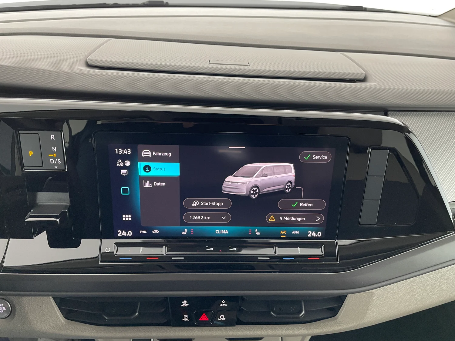 Bild eines VW Multivan Business ÜH TDI