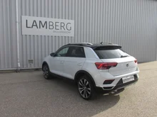 VW T-Roc Sport TSI ACT DSG in White Silver Metallic Dach Schwarz
