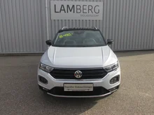 VW T-Roc Sport TSI ACT DSG in White Silver Metallic Dach Schwarz