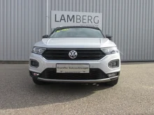 VW T-Roc Sport TSI ACT DSG in White Silver Metallic Dach Schwarz