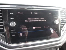 VW T-Roc Sport TSI ACT DSG in White Silver Metallic Dach Schwarz