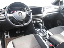 VW T-Roc Sport TSI ACT DSG in White Silver Metallic Dach Schwarz