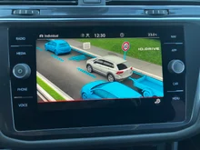 VW Tiguan Allspace R-Line TDI 4MOTION DSG in Pyrit Silber Met.